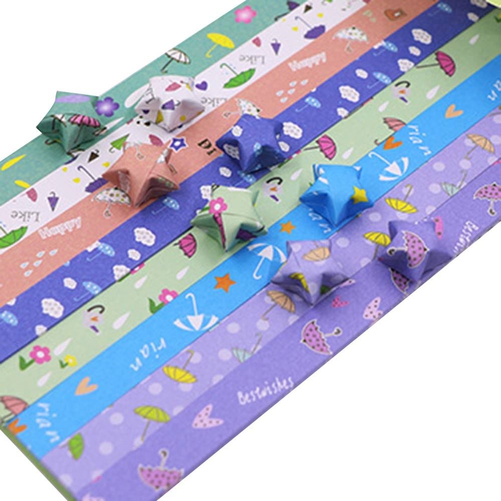 Art Craft Halloween - DIY Colorful Star Origami Paper Cartoon