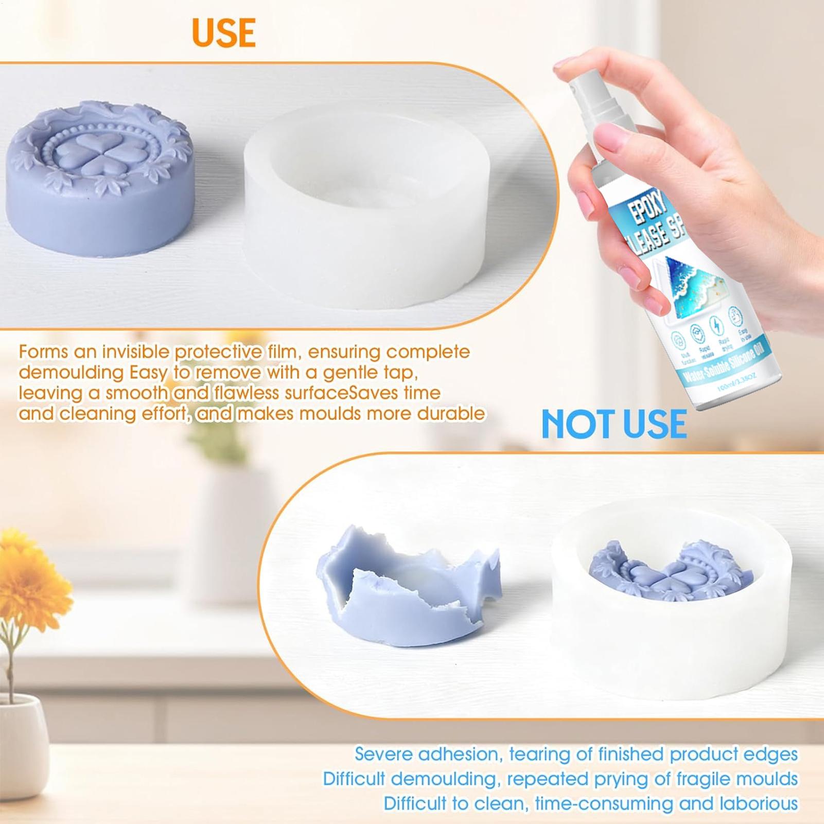 100ml Silicone Release Spray E - огляд і ціна Art Craft Things