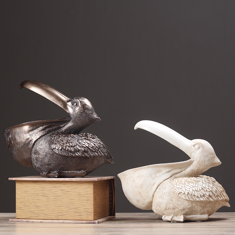 Pelican Bird Ornament Retro Re - огляд і ціна Art Craft Room