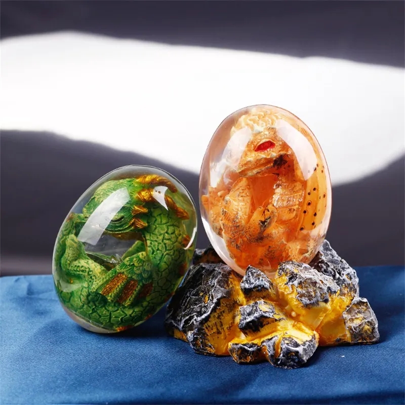 Lava Dragon Egg Statue With St - огляд і ціна Art Craft Easter