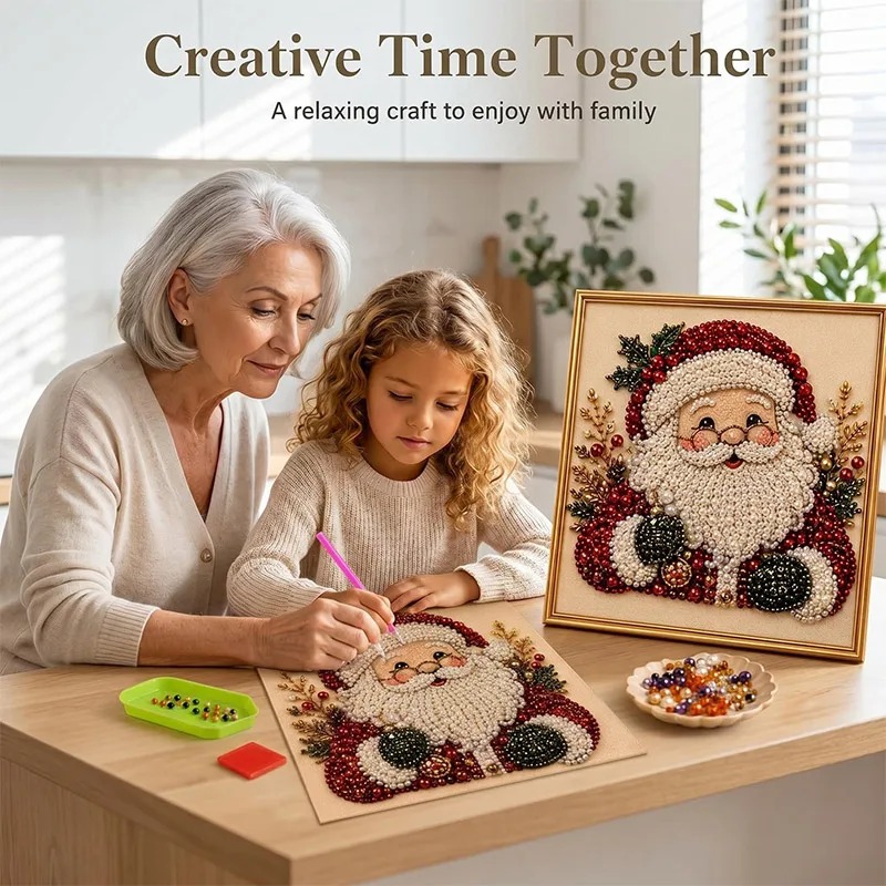Christmas Pearl Diamond Painti - огляд і ціна Art Craft Things