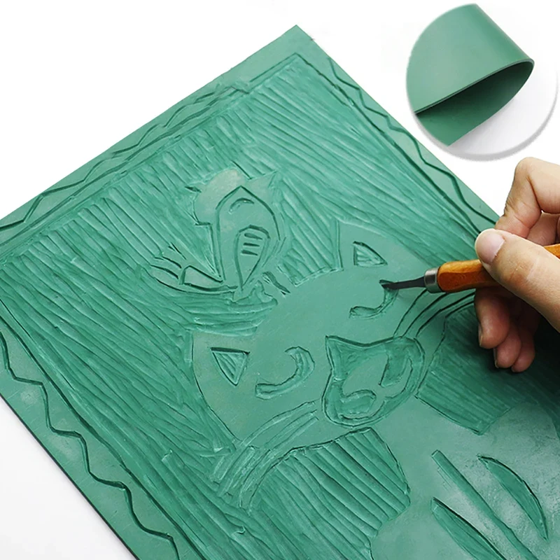 Carving Rubber Block Printmaki - огляд і ціна Lino Printing Block