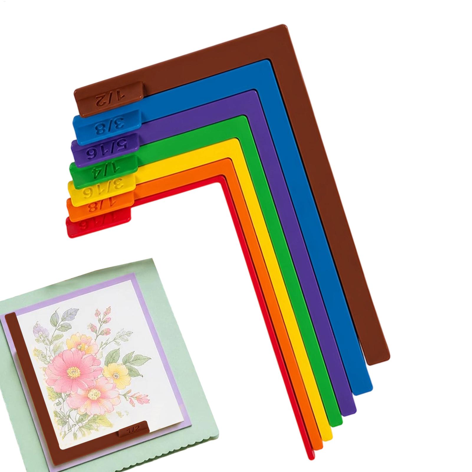 7pcs Paper Crafting Alignment  - огляд і ціна Box Art And Craft