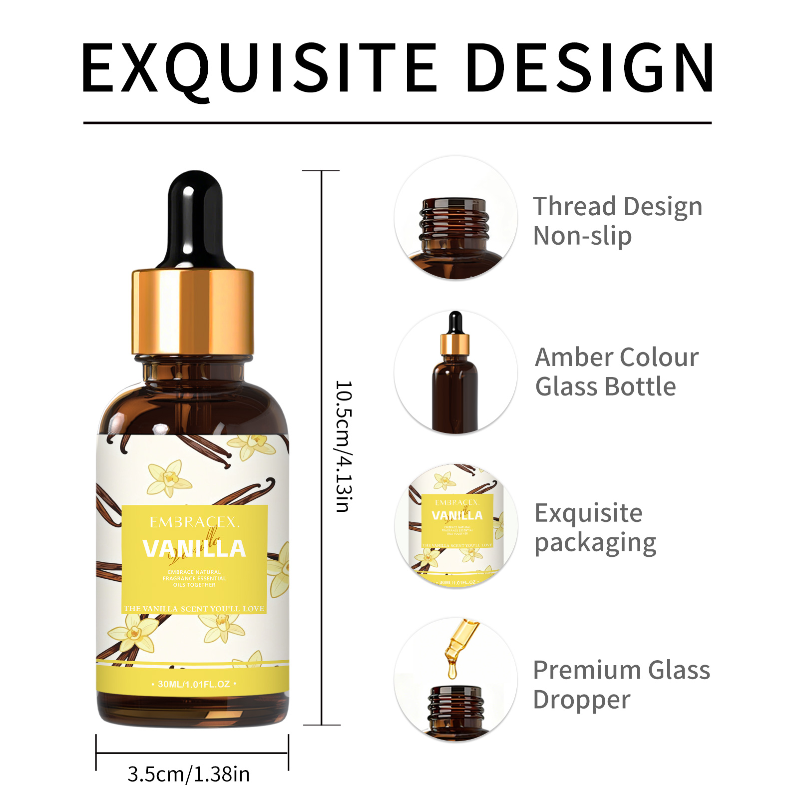 30ml Vanilla Essential Oil For - огляд і ціна Art Craft Things