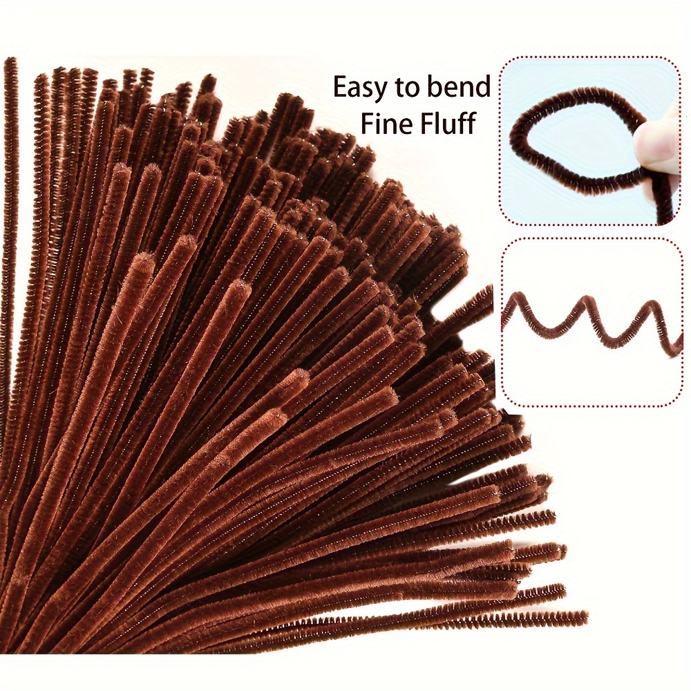100 Pcs Coffee Pipe Cleaners,P - огляд і ціна Art Craft Things