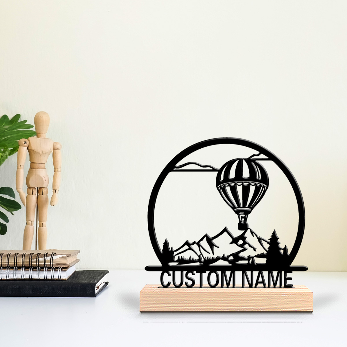 1pc Hot air balloon Customized - огляд і ціна Art Craft Room