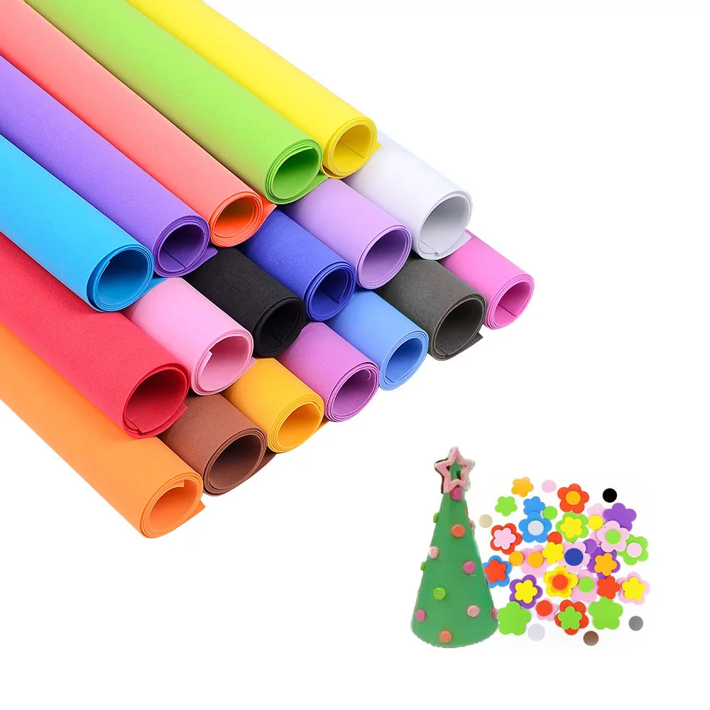1/18Pcs Colorful EVA Foam Shee - огляд і ціна Art Craft Halloween