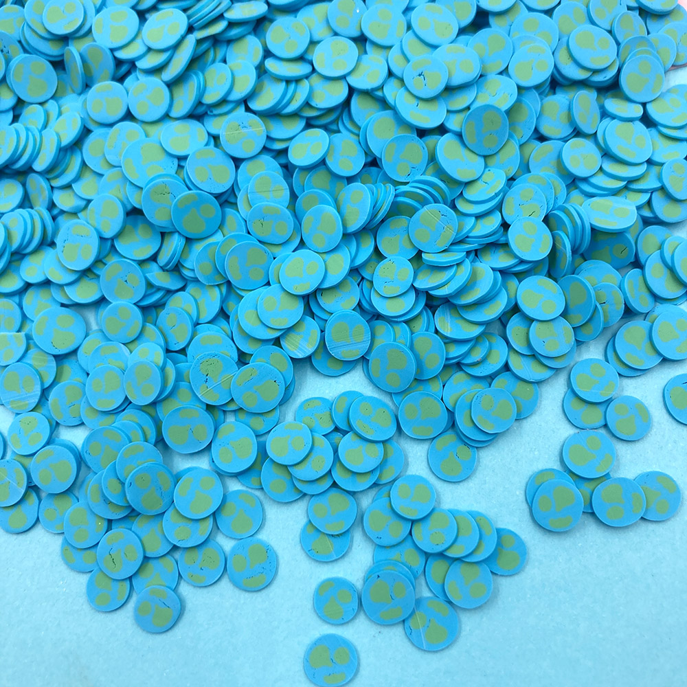 100g Blue Earth Shape Slices P - огляд і ціна Art Craft Halloween