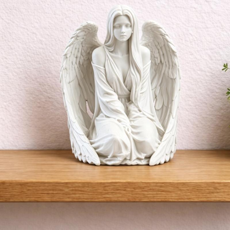 3D Printed Male Angel Sculptur - огляд і ціна Art Craft Room