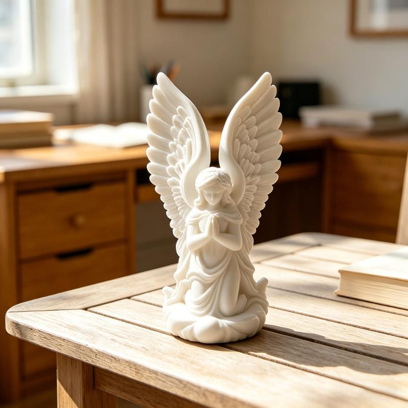 3D Printed Male Angel Sculptur - огляд і ціна Art Craft Room