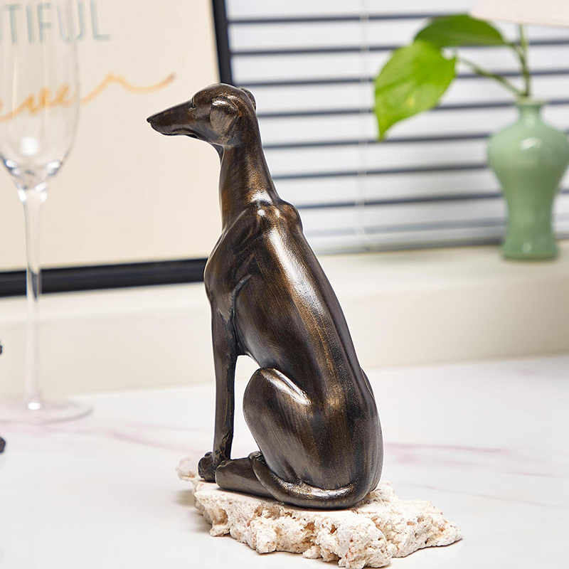 Greyhound Dog Statue,French Bu - огляд і ціна Art Craft Room