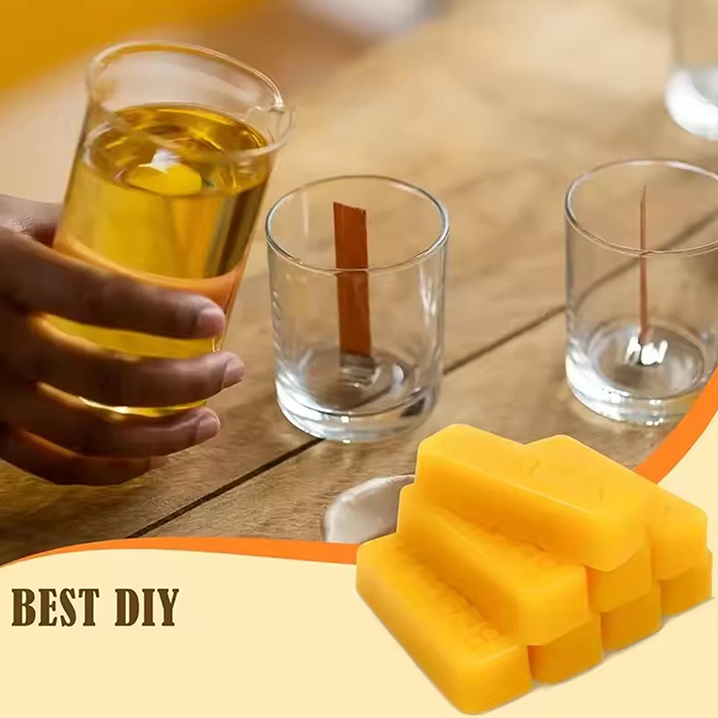 4/8pcs Pure Beeswax Blocks, Hi - огляд і ціна Candle Making Wax