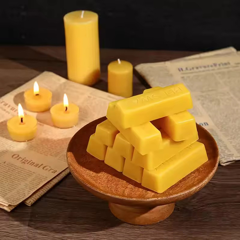 4/8pcs Pure Beeswax Blocks, Hi - огляд і ціна Candle Making Wax