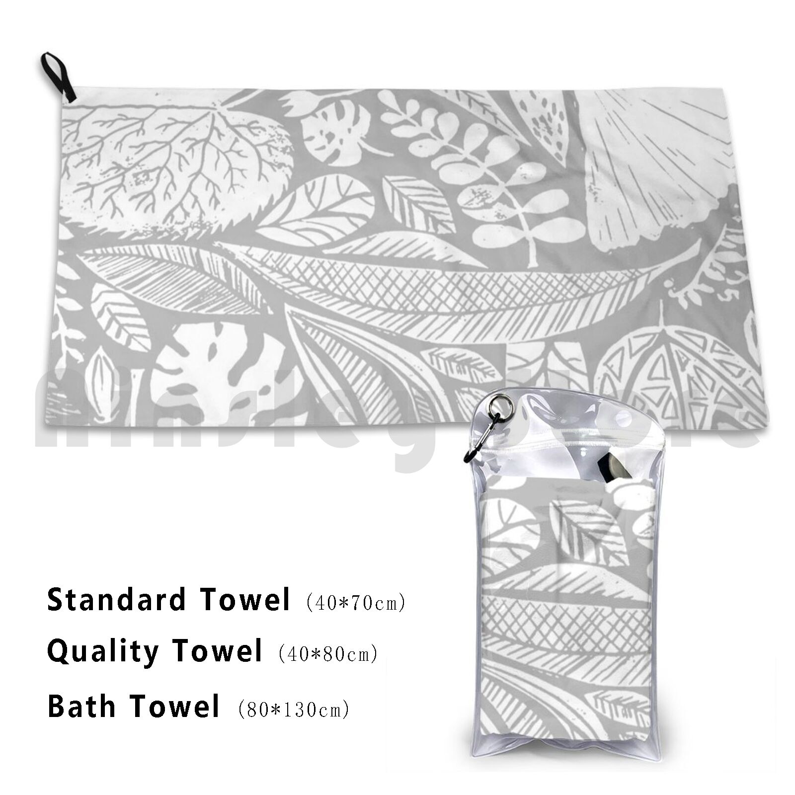 Modern Nature Custom Towel Bat - огляд і ціна Lino Printing Block