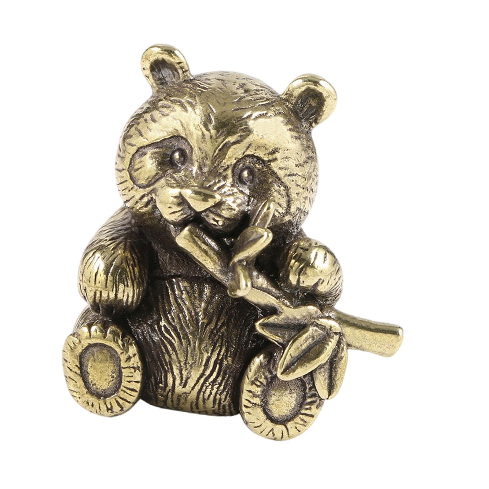 Brass Panda Ornament Collectib - огляд і ціна Art Craft Hotel