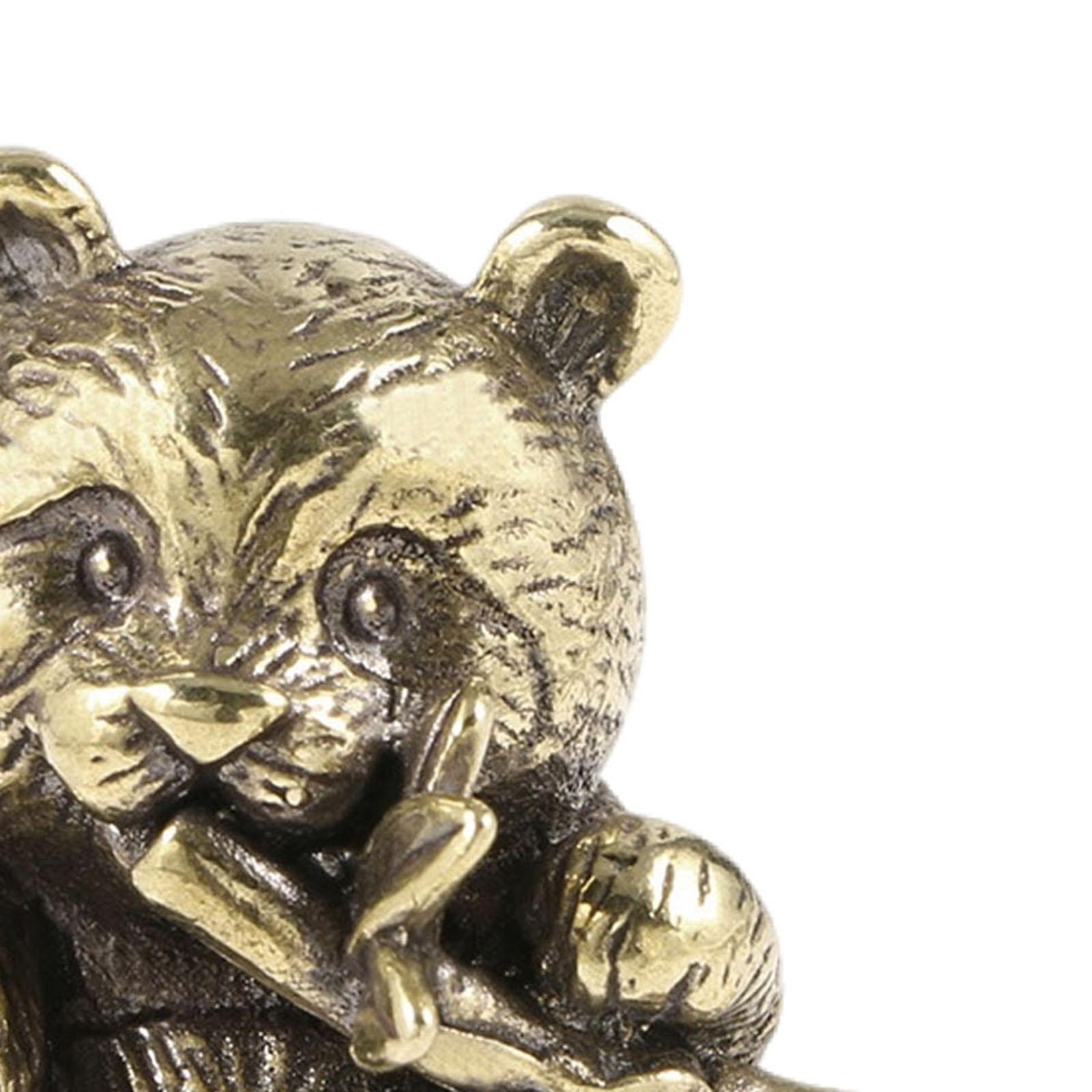 Brass Panda Ornament Collectib - огляд і ціна Art Craft Hotel
