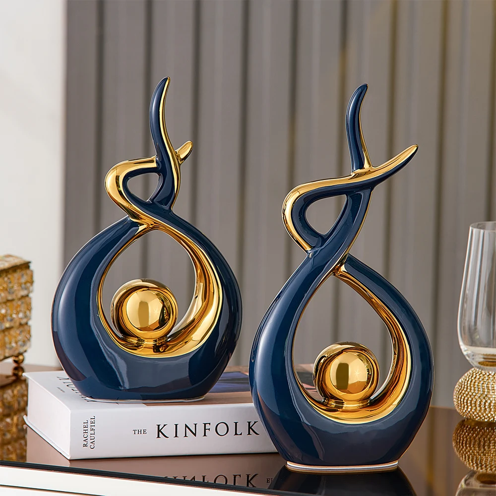 Abstract Ceramic Sculpture Gol - огляд і ціна Art Craft Room