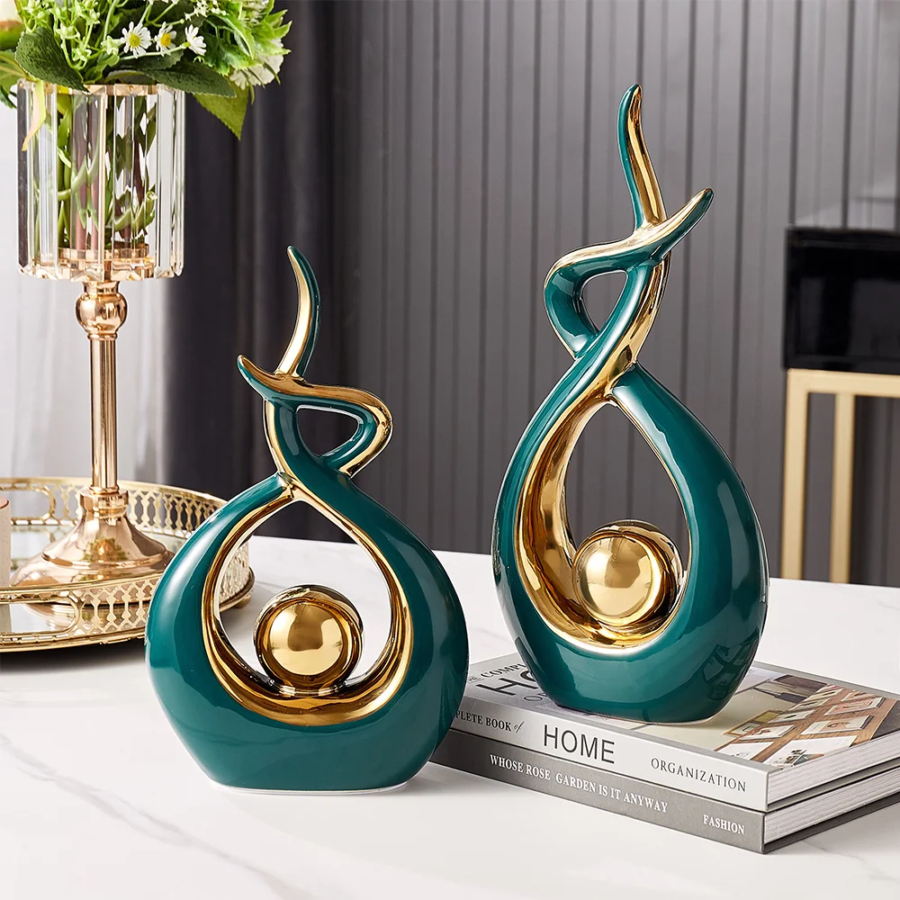 Abstract Ceramic Sculpture Gol - огляд і ціна Art Craft Room