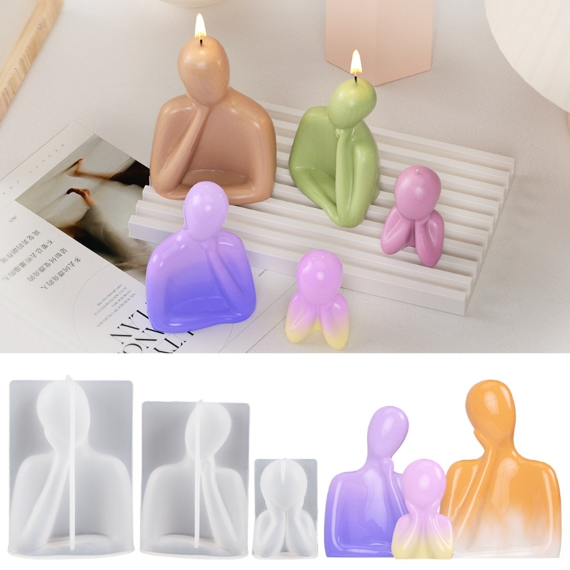 3D Family Candle Silicone Mold - огляд і ціна Candle Making Wax