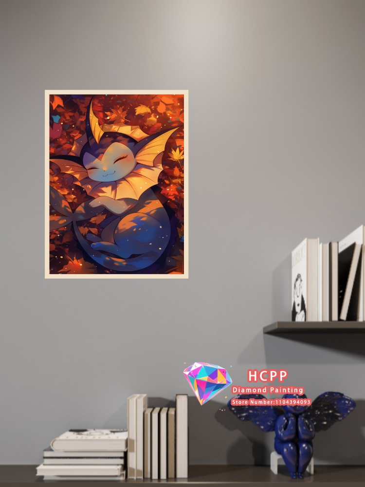 1pc frameless Cartoon Pokemon  - огляд і ціна Art Craft Things