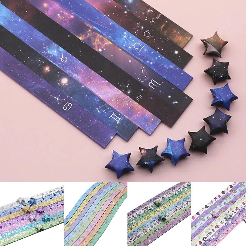 DIY Colorful Star Origami Pape - огляд і ціна Art Craft Halloween