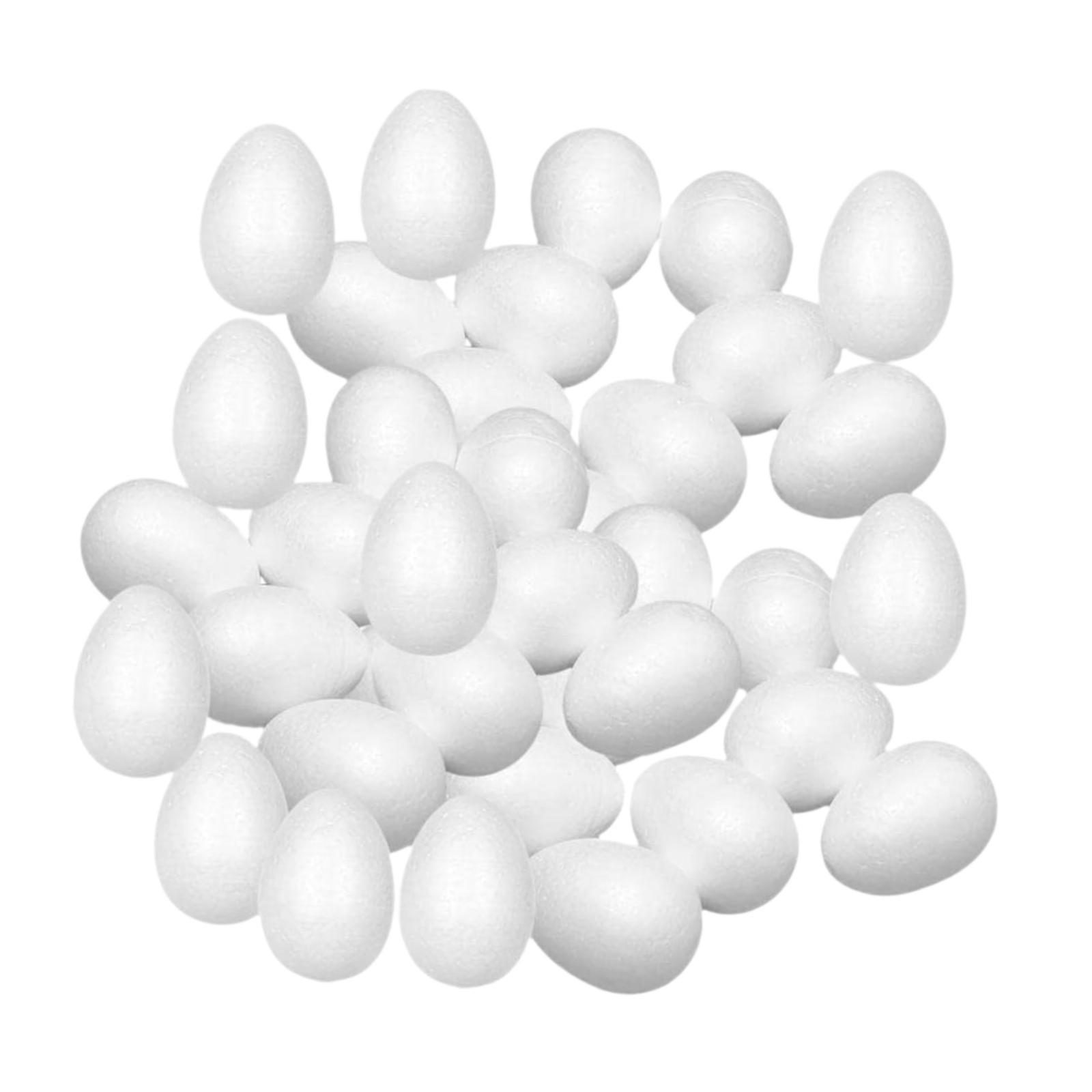 Foam Easter Eggs White Craft D - огляд і ціна Art Craft Easter