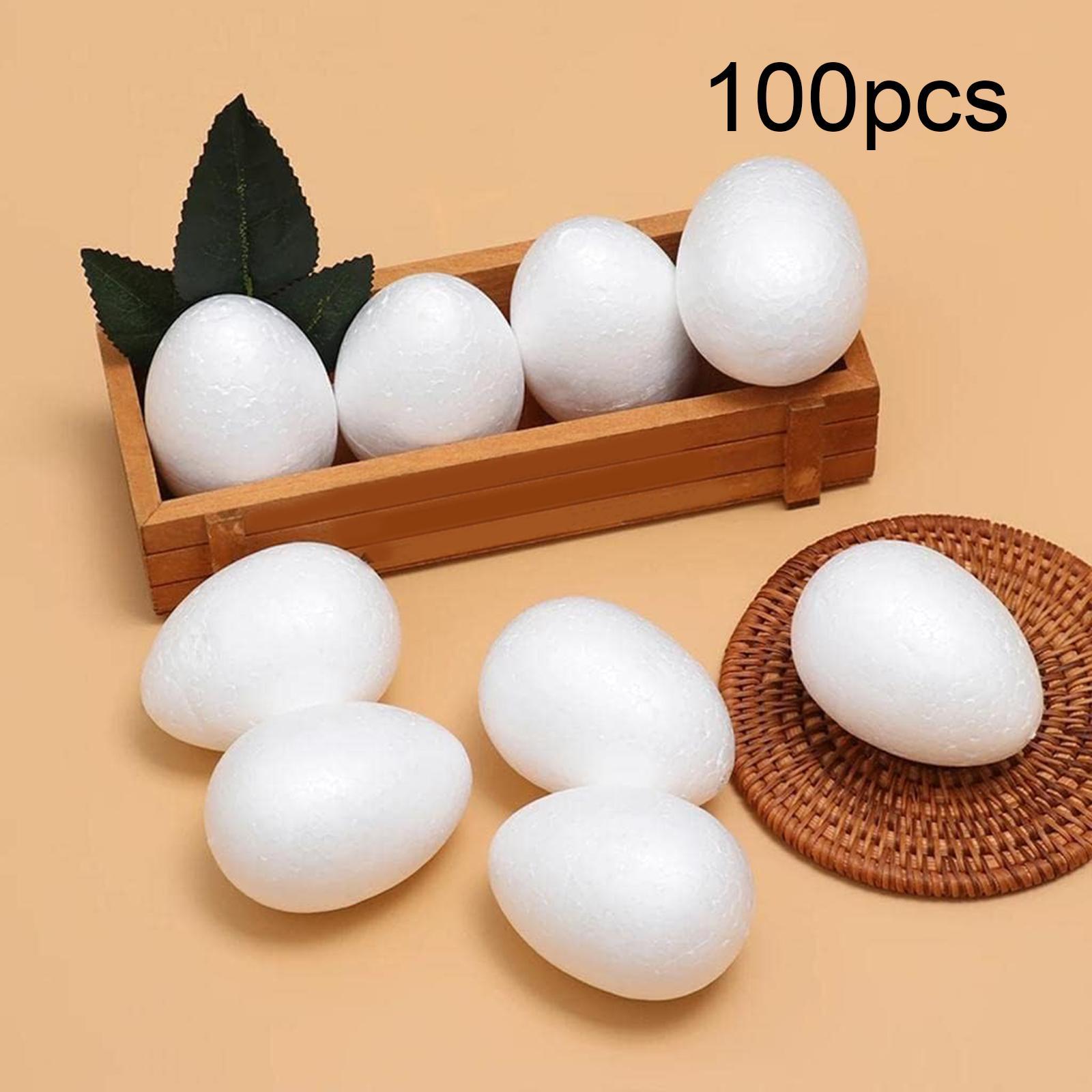 Foam Easter Eggs White Craft D - огляд і ціна Art Craft Easter